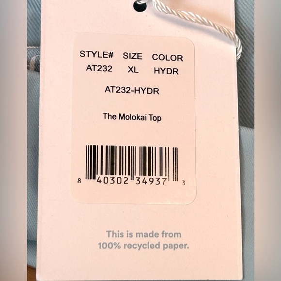 NWT Andie X Fanm Mon Embroidered Floral Molokai Bikini Top, Multicolored, XL - Picture 10 of 14